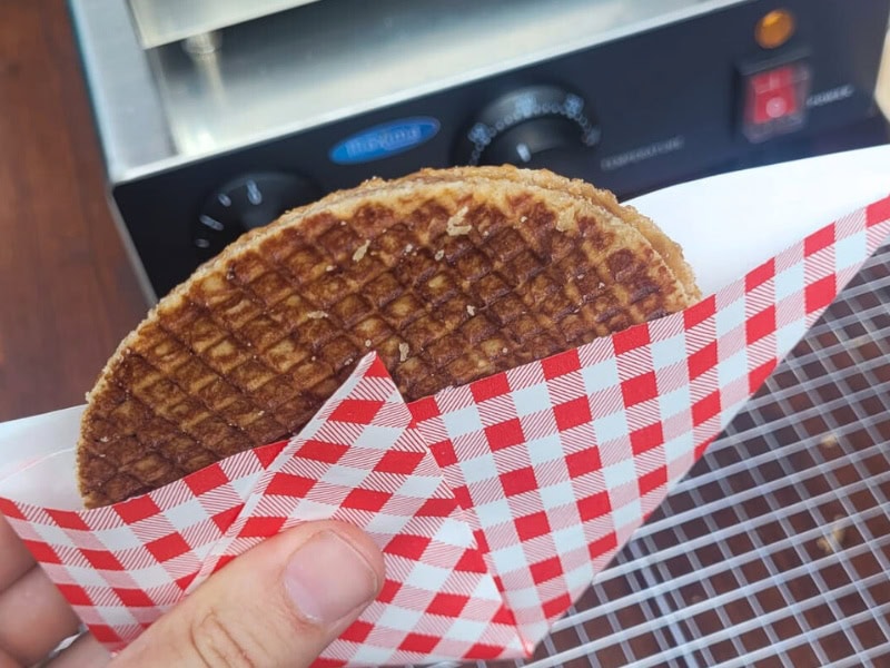 stroopwafels op locatie